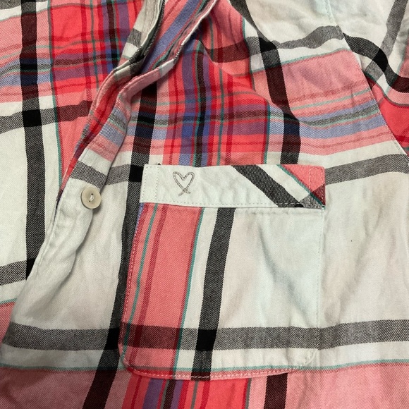 Victoria's Secret Plaid Pajama Set - Red and Black - Picture 6 of 10